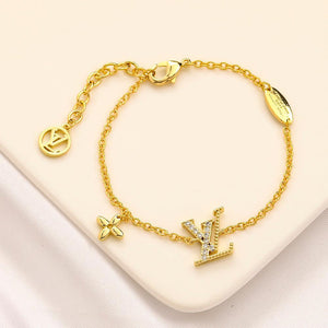 Luxe Gold Charm Bracelet