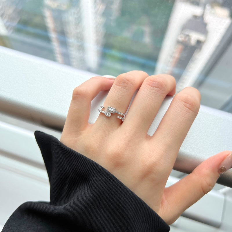 Ella Ring - Adjustable Sterling Silver Ring