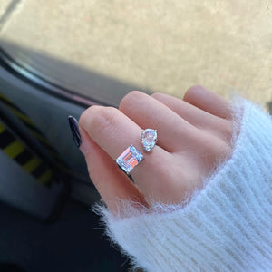 Kylie-Inspired Sterling Silver Ring